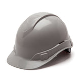 Pyramex Ridgeline Cap Style Hard Hat 4-Point Ratchet Suspension - Custom PPE